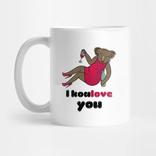 I koalove you - a funny cute koala Mug